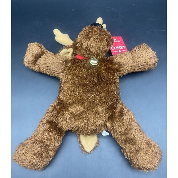 HALLMARK Comet Holiday CHRISTMAS Reindeer Plush RETIRED NEW - Picture 3 of 5